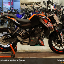KTM Duke 200 Racing Decal Non ABS 2016 (New)