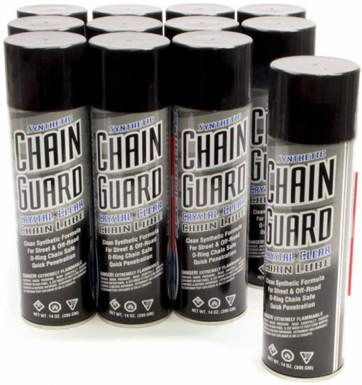 Maxima Chain Guard - Crystal Clear Chain Lube