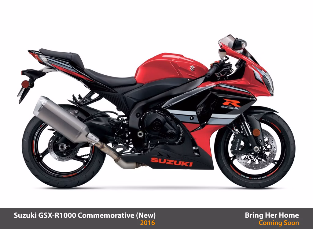 Suzuki GSX-R1000 Commemorative ABS 2016 (New)