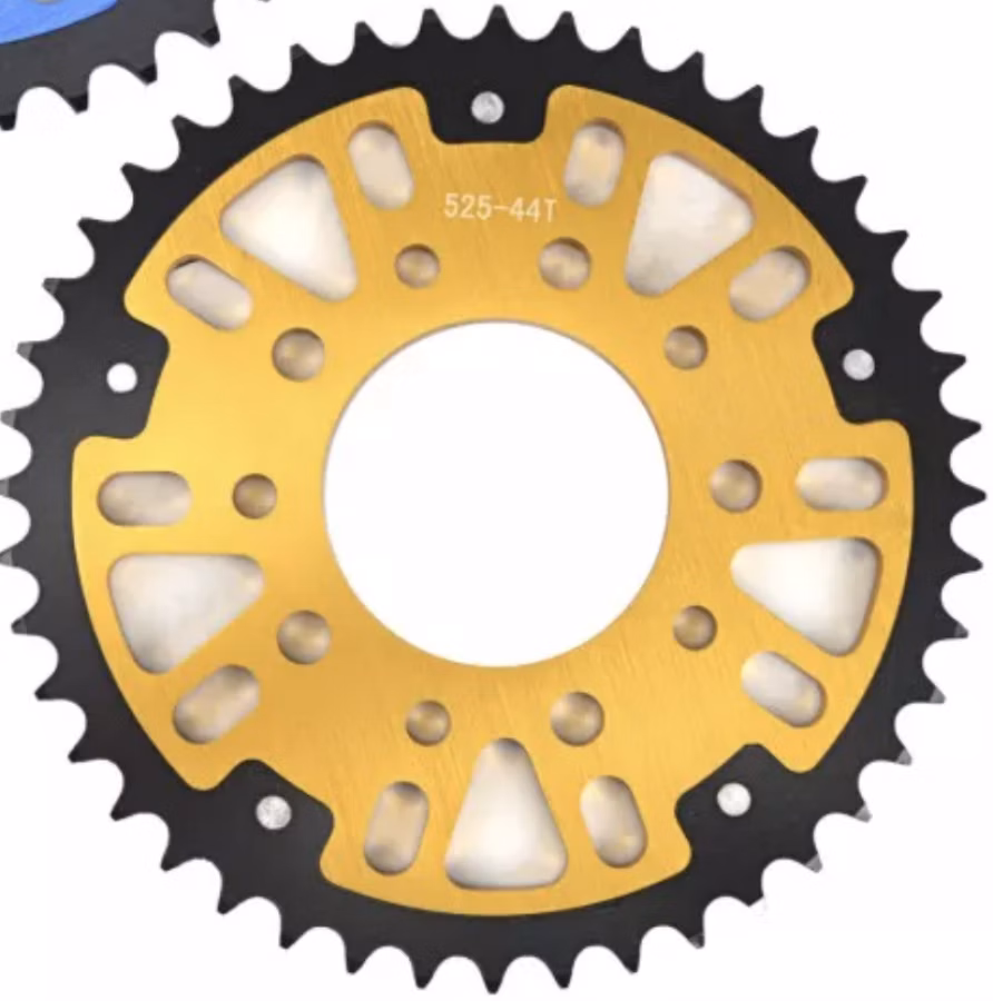 Honda Rear Sprocket 44T - Honda CRF250/300L/450 - Gold
