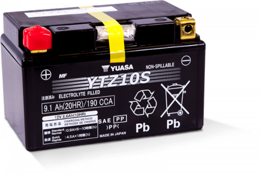 Yuasa YTZ10S Lead Acid Motorcycle Battery