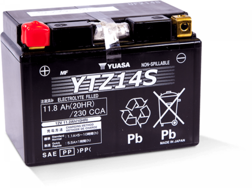 Yuasa Lead Acid Battery YTZ14S