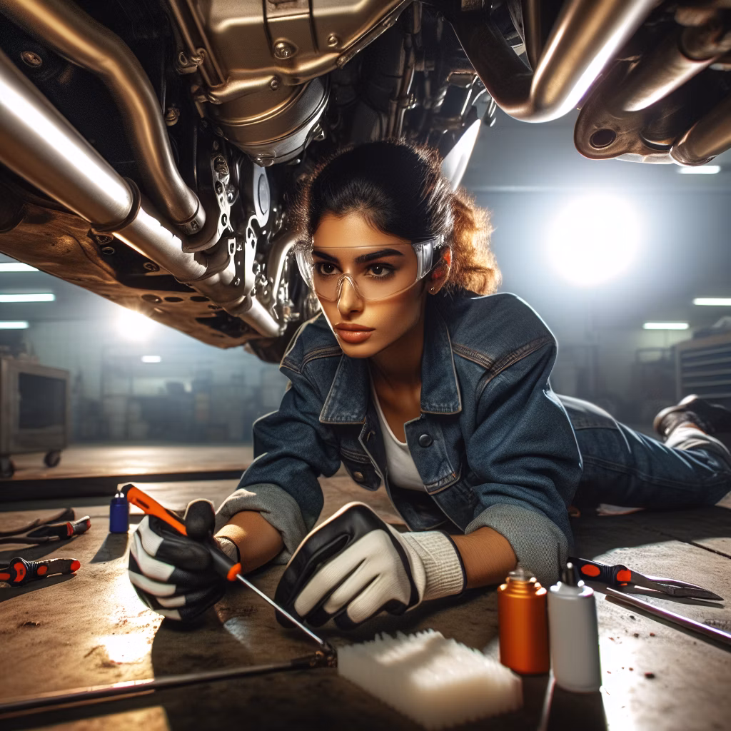 Motorcycle Underbody Coating