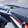 BUMOT Rear Rack Solution for KTM 390 Adventure (2022-): Galvanized and Powder Coated