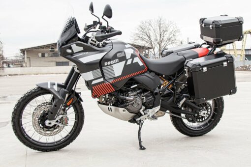 BUMOT Defender EVO System for DUCATI Desert X (2022-): Ultimate Storage Solution