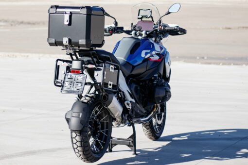 Defender EVO Top Case Inc. Top Rack for BMW R 1300 GS (2024-): TopCase in 30L / 43L, Mounting Plate, and Rear Rack