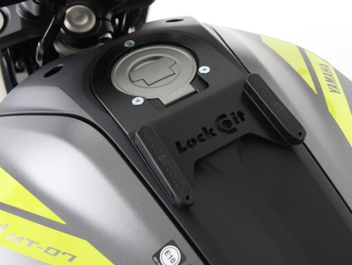 YAMAHA MT-07, 2014-2020 Tankring Lock-it. Incl. Fastener. Incl. Instrument Panel Shifting. For Tankbag.