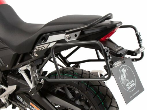 Lock-it SideCarriers for Honda NX 400 (2024-): HEPCO&BECKER's Precise Fit