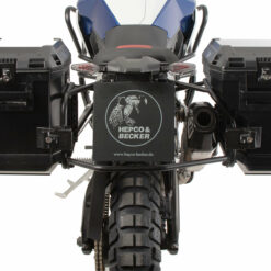 BMW F 900 GS (2024-): Stainless Steel Sidecarrier with XPLORER Cutout Boxes
