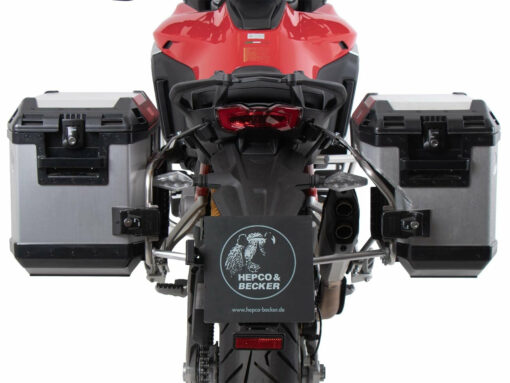 DUCATI Multistrada V4/S/S Sport (2021-), XPLORER Silver, SideCarrier Cutout.