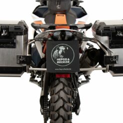 KTM 790 Adv / R, 890 Adv / R / Rally & 890 SMT SideCarrier Cutout incl. XPLORER Silver Sideboxes.