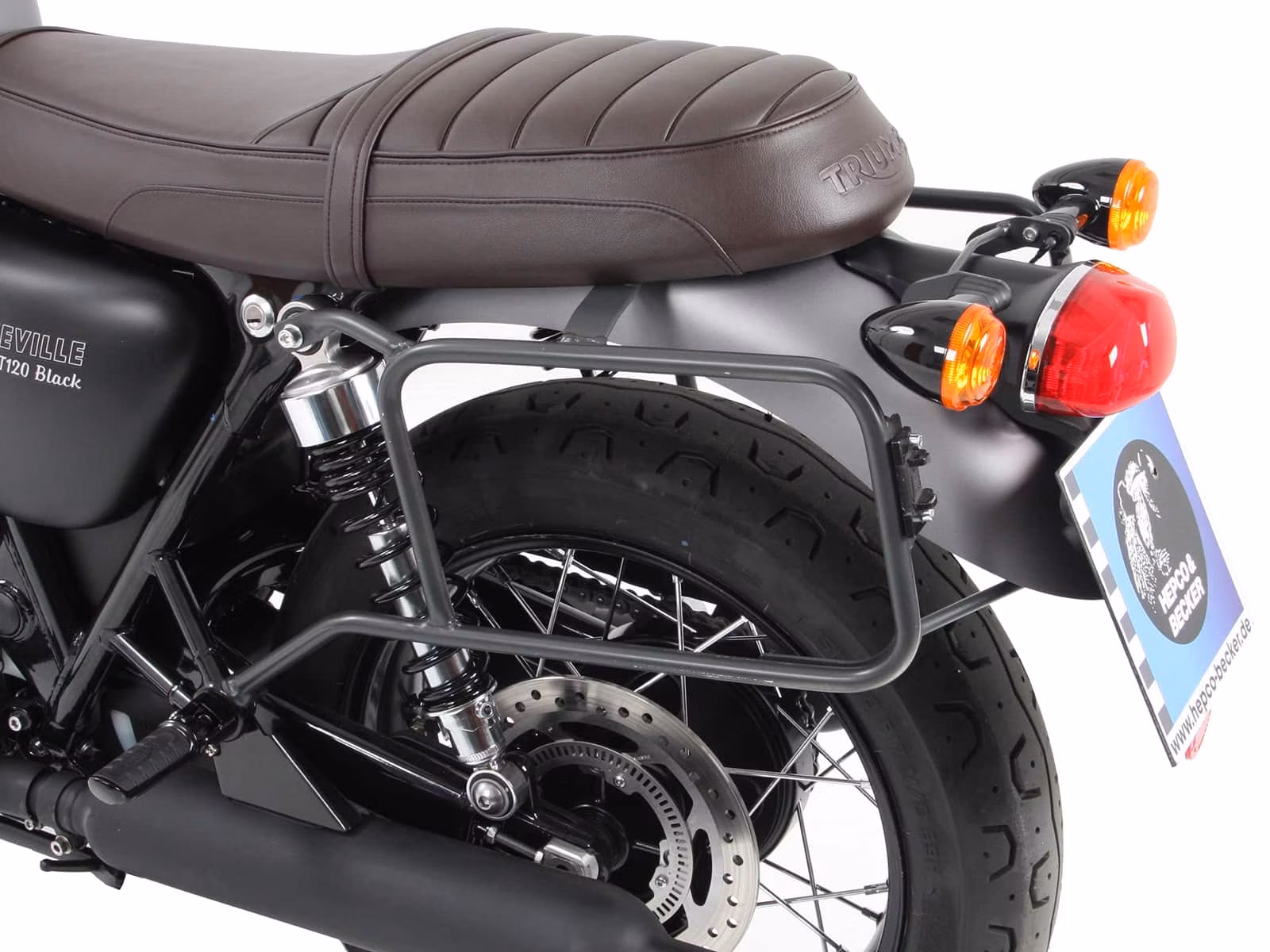 TRIUMPH Bonneville T 100 & T 120 Permanent Mounted SideCarrier.
