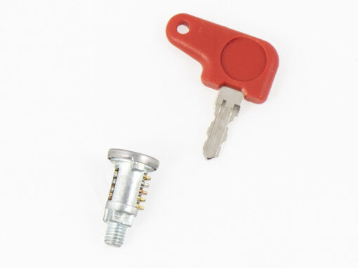 JOURNEY Universal HEPCO & BECKER Lock Cylinder with Red Lock & ORBIT Topcase.