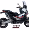 HONDA X-ADV750 SC1-R Titanium Slip-On Exhaust