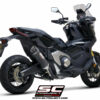 HONDA X-ADV 750 (2021-), SC1-S Carbon Muffler.