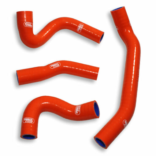 KTM 390 Duke & 250 Duke, SAMCO Sport Silicone Radiator Coolant Hose Kit (4-pc)