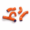 KTM 450 EXC-F, 500 EXC-F/XCF-W & Husqvarna FE 450/501 SAMCO Sport OEM Replacement Silicon Radiator Coolant Hose Kit (4-pc)