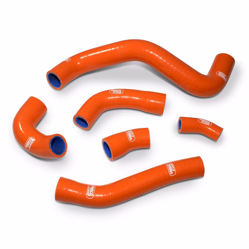 KTM 350 EXC-F / XCF-W, Husqvarna FE 350 & GasGas EC 350 F (4T) SAMCO Sport OEM Replacement Silicon Radiator Coolant Hose Kit.