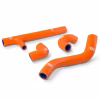 KTM 250 / 300 EXC-F & Husqvarna FE 250 / 350 SAMCO Sport OEM Replacement Silicon Radiator Coolant Hose Kit (4-pc)