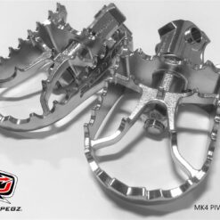 YAMAHA YZ 125, 250 & YZ 250 F, 450 F, 450 FX & WR 250 F/WR 450 F PIVOT PEGZ MK4 with Topper Kit