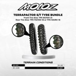 MOTOZ, Terrapactor S/T, Tyre Bundle for Enduro Bikes