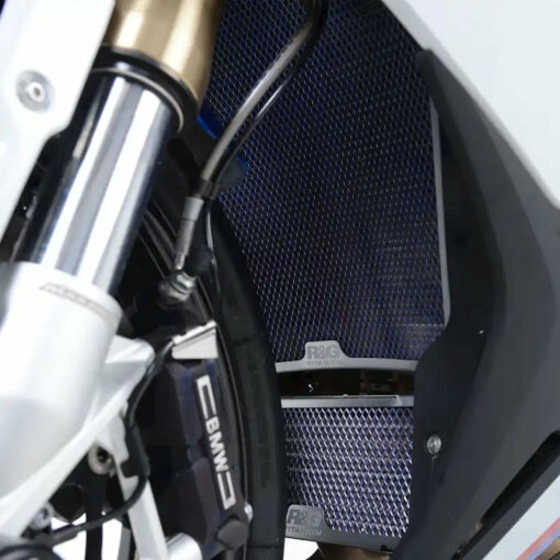 BMW S 1000 RR/Titanium Radiator Guard: Ultimate Protection for Your High-Performance Bike