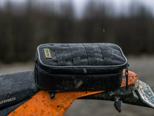 Trails End, Rear Fender Bag with Tool Roll