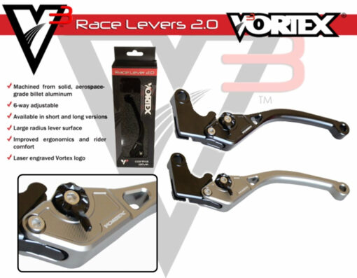 HONDA Motorcycles V3 2.0 Brake & Clutch Lever.