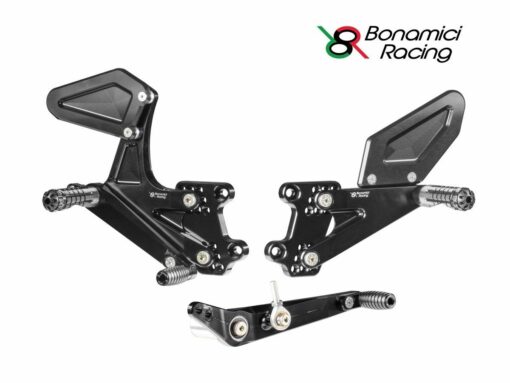 Precision-Machined HONDA CBR 1000 RR (2017-2019) Adjustable Rearsets with Enhanced Control