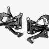 ITALIAN-CRAFTED ADJUSTABLE REARSETS FOR KAWASAKI ZX-4R/RR