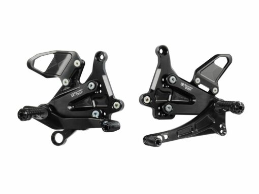 Premium CNC-Machined Adjustable Rearsets for KTM 1290 Super Duke R/RR (2021-2023)