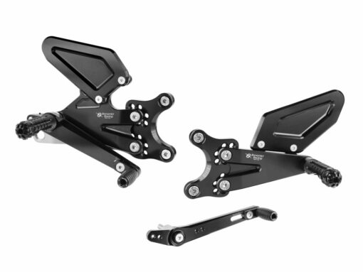 Italian Craftsmanship Meets Performance Excellence: Bonamici Adjustable Rearsets for Triumph Street Triple 765/R/RS (2023-2024)