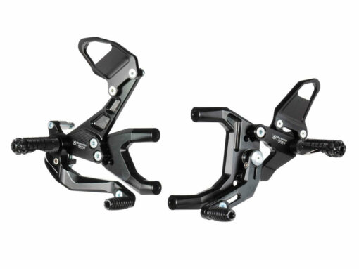 Premium Adjustable Rearsets for Ducati Panigales (V2, 1199/1299, 899/959)