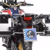 HONDA CRF 1000 L Africa Twin (2016-2017) SideCarrier Cutout incl. XPLORER Silver Sideboxes