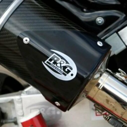 Protect Your Suzuki GSX-R 1000's End Can with R&G's Tri Oval Exhaust Protector