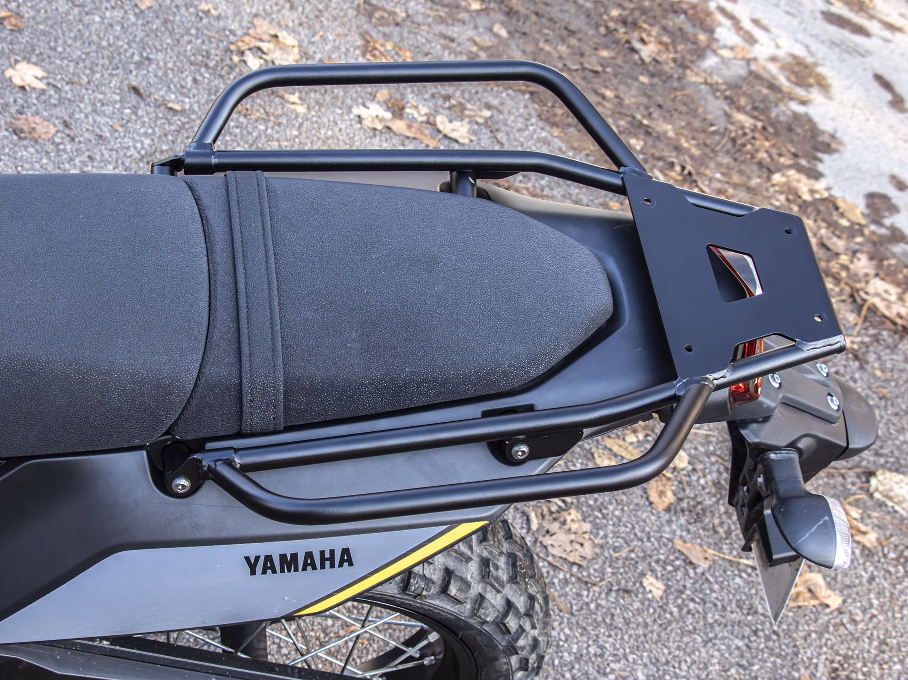 BUMOT Rear Rack - Yamaha Tenere 700 (2019-): Essential Accessory for Top Box Plate or Soft Luggage