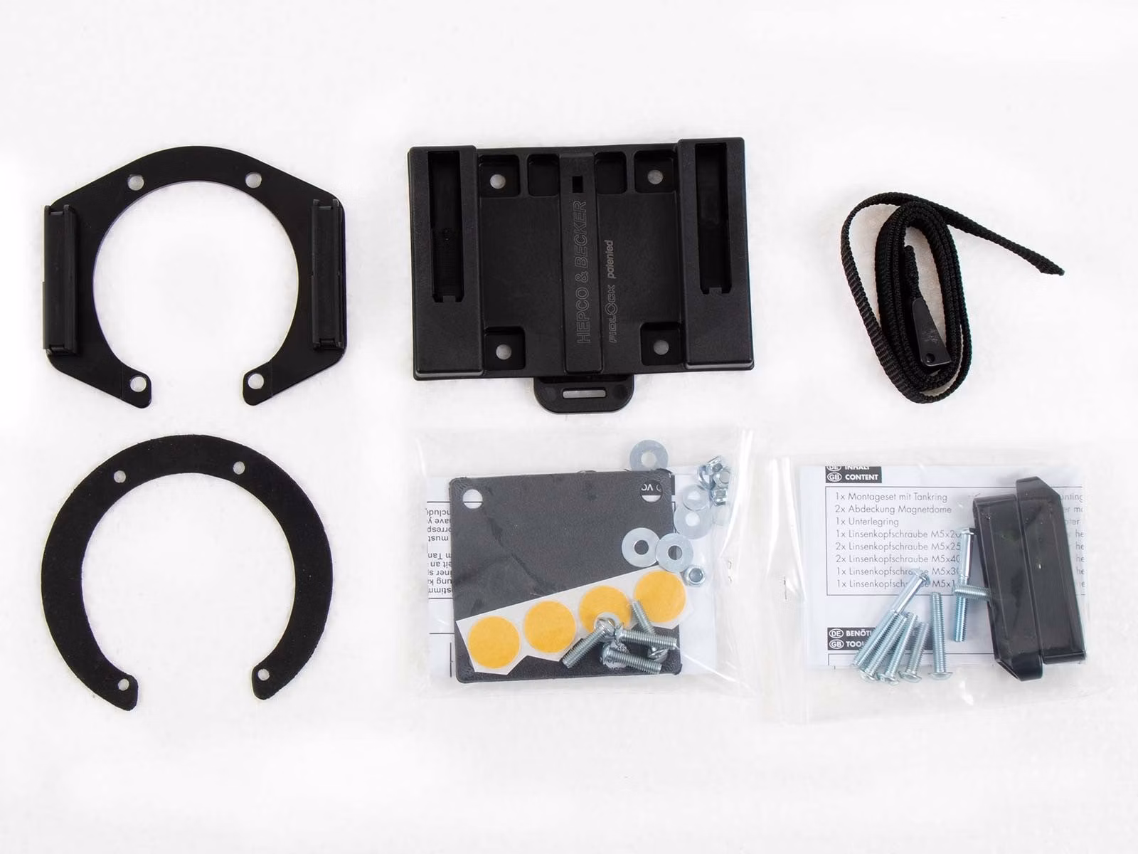 BMW G310, Kawasaki Ninja 300, Triumph Street Triple & Tiger Tankring Lock-it Universal