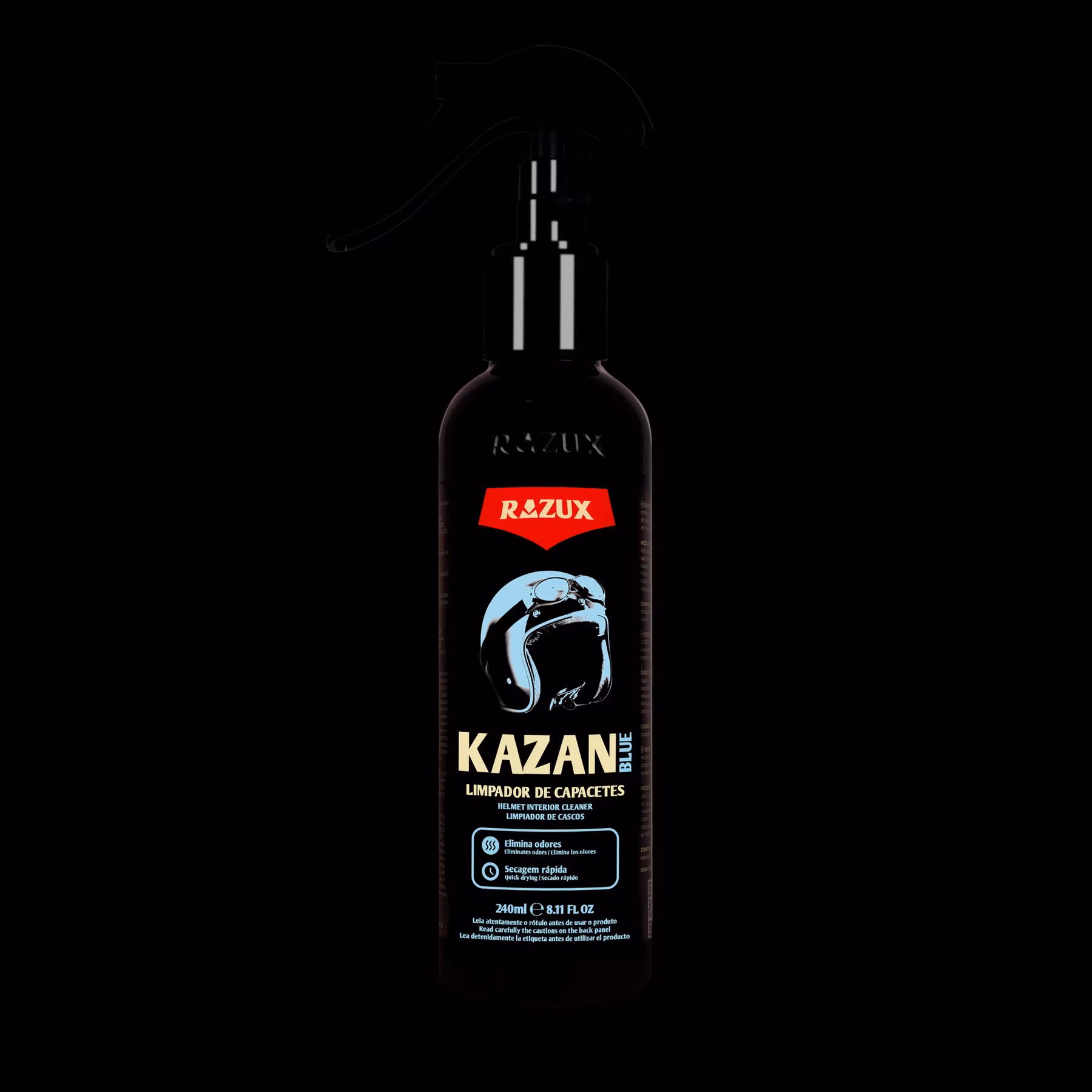 Blue Helmet Cleaner Razux KAZAN