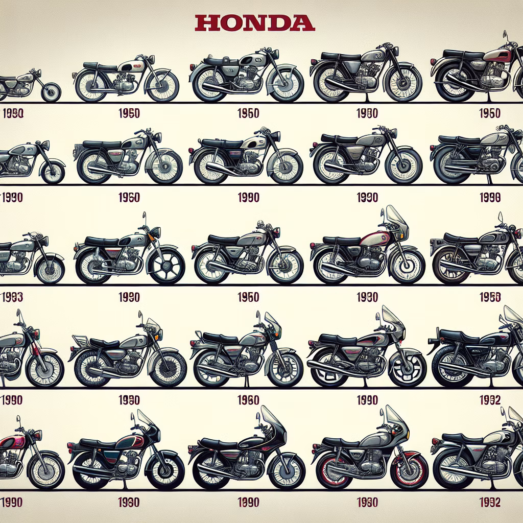 The History of Honda Motorcycles