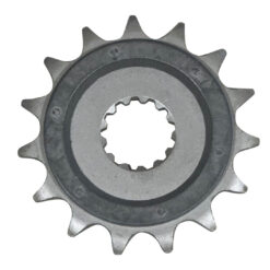 SUZUKI DRZ 400 SM, ZF Front Sprocket with Rubber Bushing.