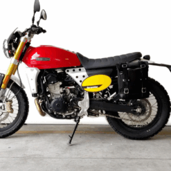 Unit Garage Canvas Side Pannier + Left Subframe CAB 125/500