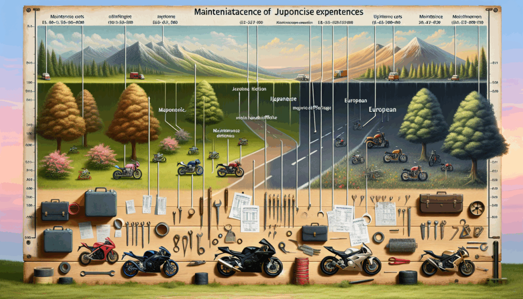Maintenance Expenses of Japanese and European Motorcycles