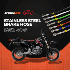 Hel Stainless Steel Braided Brake Lines -  DRZ 400 ( HBK7738 )