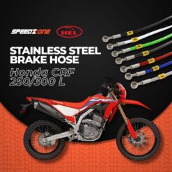 Hel Stainless Steel Braided Brake Lines - Honda CRF 250/300 L - ( HBF2877 )