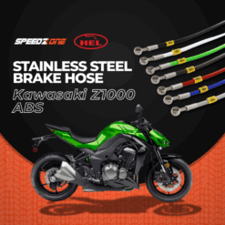 Hel Stainless Steel Braided Brake Lines -  Kawasaki Z1000 ABS  ( HBK9999GM )