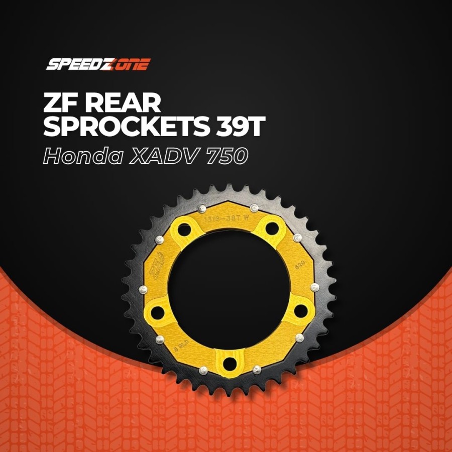 ZF Sprockets Rear Sprocket 39T - Honda XADV 750