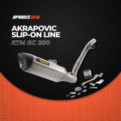 Akrapovic Slip-on Line - KTM RC 200