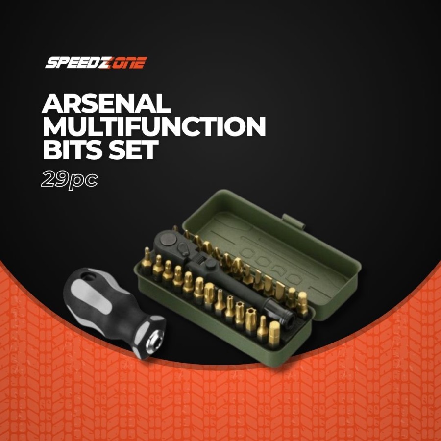 Arsenal 29pc - Multifunction Bits Set