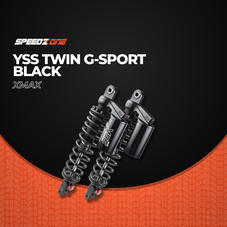 YSS Twin G-Sport Black - Xmax