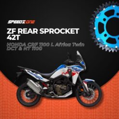 ZF Sprockets Rear Sprocket 42T Honda CRF 1100 L Africa Twin / DCT (2020-) (ZFD-1331-42-GLD )